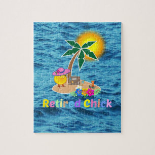 Remüde Chick..Oh, so niedlich Puzzle