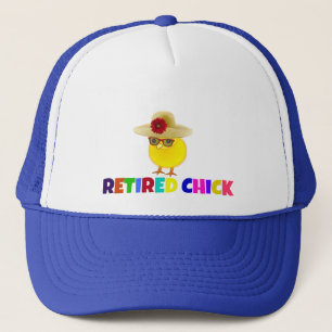 Remüde Chick, so niedlich, Truckerkappe