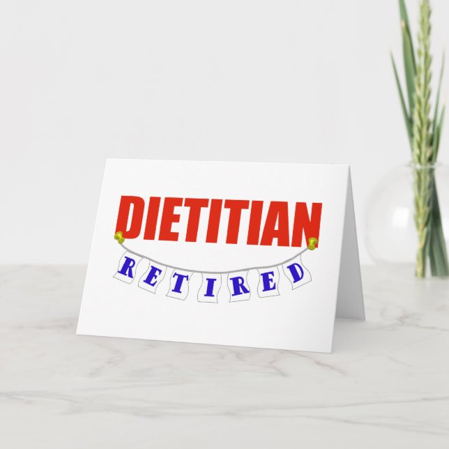 Remüde Dietitian Karte (Vorderseite)