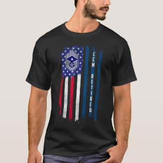 Remüde E-9-Befehlshaber-Hauptmeister Sergeant Rank T-Shirt