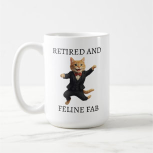 Remüde & Feline Fab Tasse, Lehrerin für Altersvors Kaffeetasse