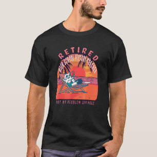 Remüde Geschichtslehrer an der High School Vintag T-Shirt