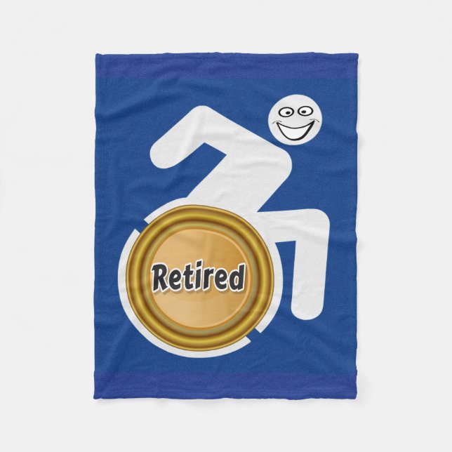 Remüde Handicapped Fleecedecke (Vorderseite)