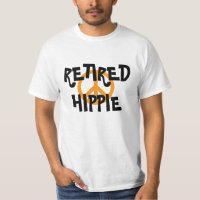 Remüde Hippie-Friedenssymbol