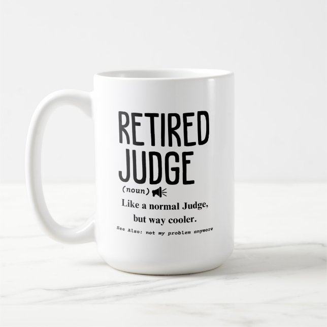 Remüde Judge Kaffeetasse (Links)
