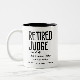Remüde Judge Zweifarbige Tasse