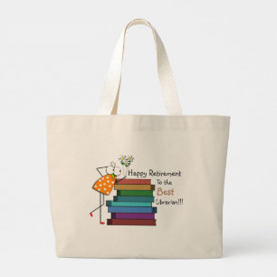 Remüde Librarian Jumbo Stoffbeutel