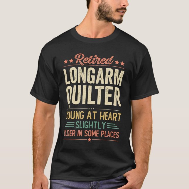 Remüde Longarm Quilter T-Shirt (Vorderseite)