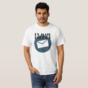 Remüde Mailman Ex Mail Escort Mail Carrier T-Shirt