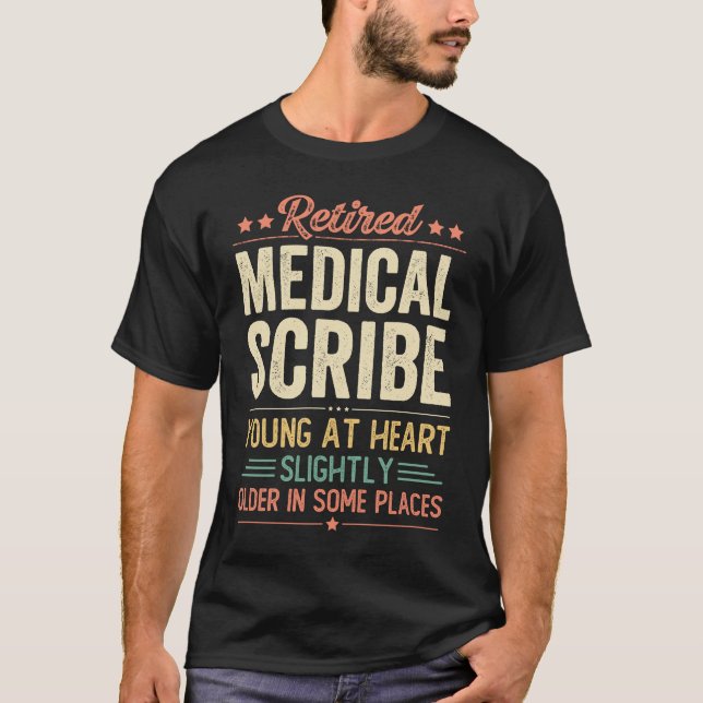 Remüde Medizin Scribe T-Shirt (Vorderseite)
