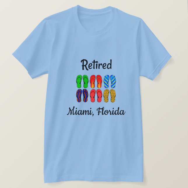 Remüde - Miami, Florida T-Shirt (Design vorne)
