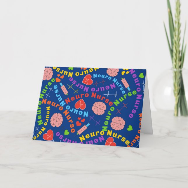 Remüde Neuro Nurse Karte (Vorderseite)
