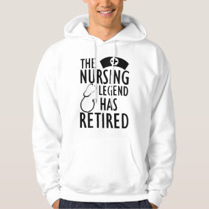 Remüde Nurse - Die legendäre Pflege hat sich b Hoodie