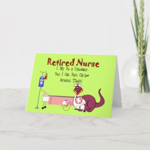 Remüde Nurse Geschenke Karte