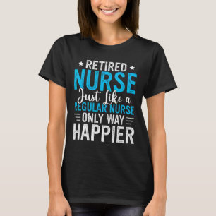 Remüde Nurse Remüde Krankenpflege Funny Nurse Reti T-Shirt