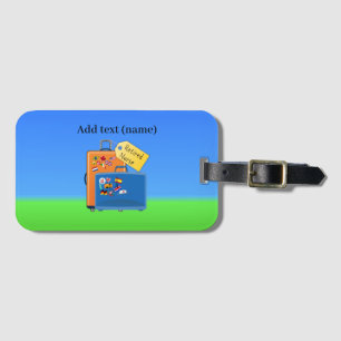 Remüde Nurse TEMPLATE Gepäckanhänger