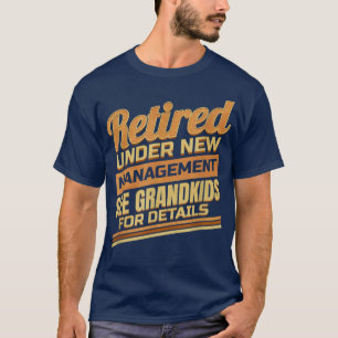 Remüde Opa Oma Funny Grandkids Farewell T-Shirt