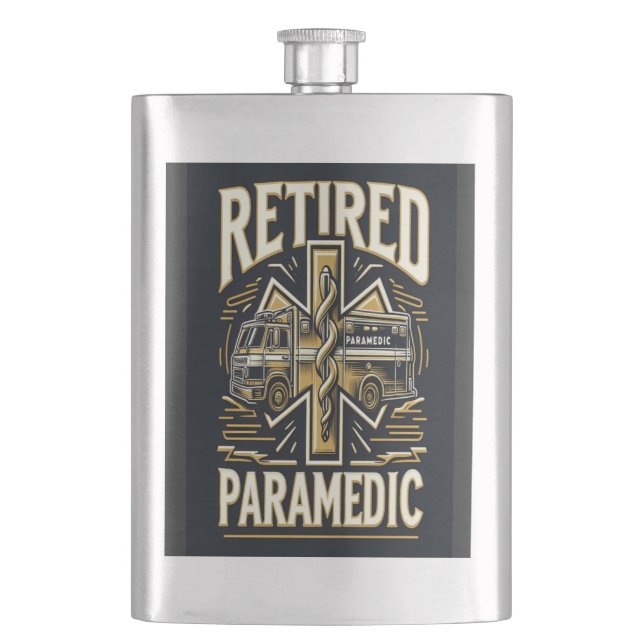 Remüde Paramedic Legacy Flachmann (Vorderseite)