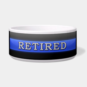 Remüde Police K9 - Thin Blue Line Bowl Napf