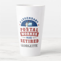 Remüde Postarbeiter Mailman Retirement Gag