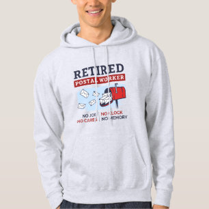 Remüde Postarbeiter Mailman Retirement Hoodie