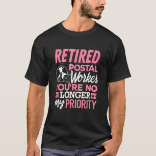 Remüde Postarbeiterrente Rural Mail Carri T-Shirt