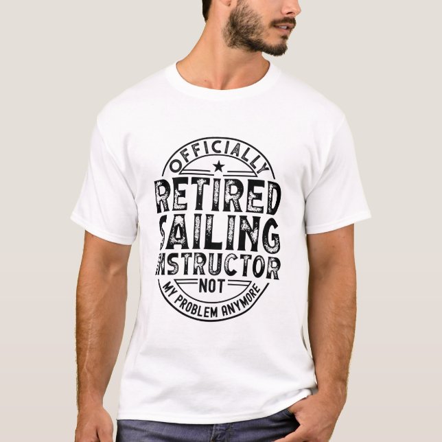 Remüde Segellehrer T-Shirt (Vorderseite)
