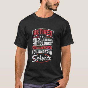 Remüde Sprachpathologe nicht mehr in S T-Shirt