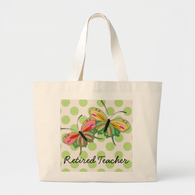 Remüde Teacher Tote Bag Jumbo Stoffbeutel (Vorne)