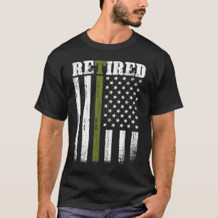 Remüde Thin Green Camouflage Line T-Shirt