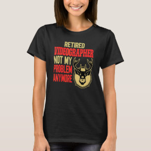 Remüde Videographen Deer Jagd T-Shirt