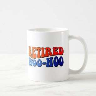 Remüde Woo Hoo Vintager eigener Groovittext Kaffeetasse