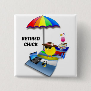 Remüden Chick Magnet Button