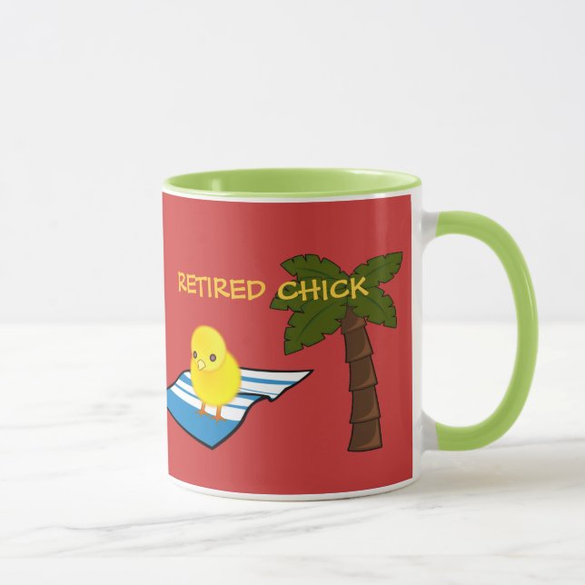 Remüden Chick Tasse (Rechts)