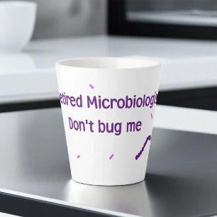 Remüder Mikrobiologe Milchtasse