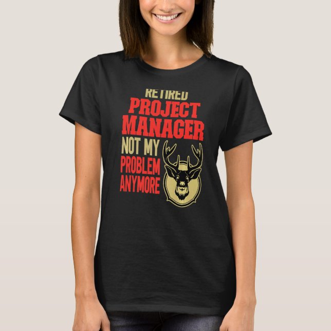 Remüder Projektleiter Hirschjagd T-Shirt (Vorderseite)
