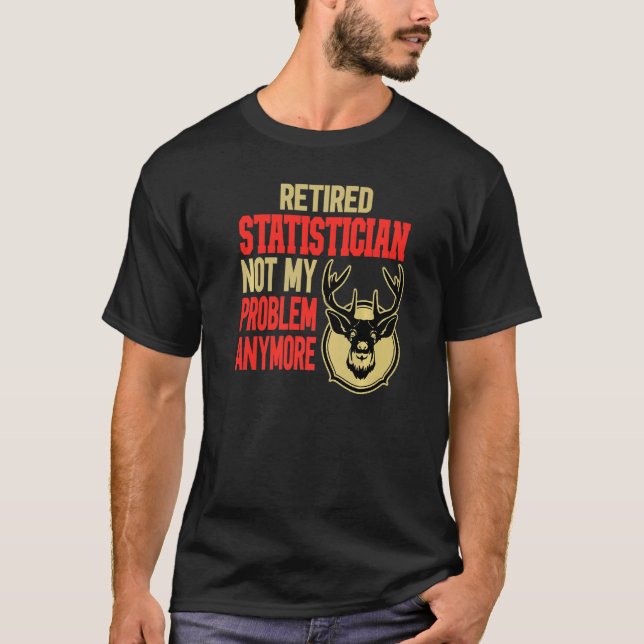 Remüder Statistiker Hirschjagd T-Shirt (Vorderseite)