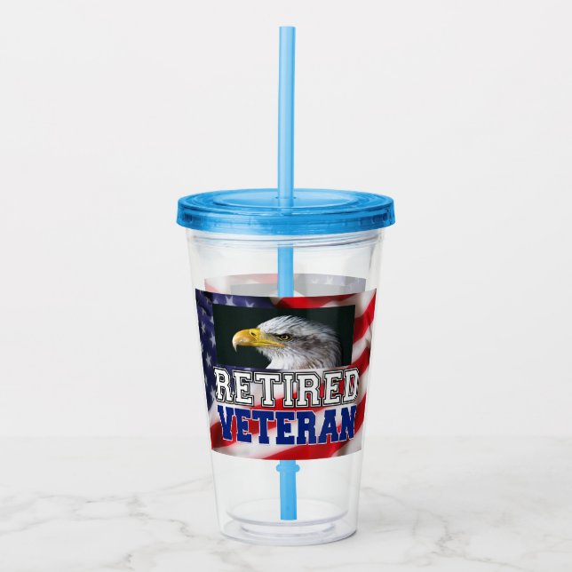 Remüder Veteran Acryltrinkbecher (Vorderseite)