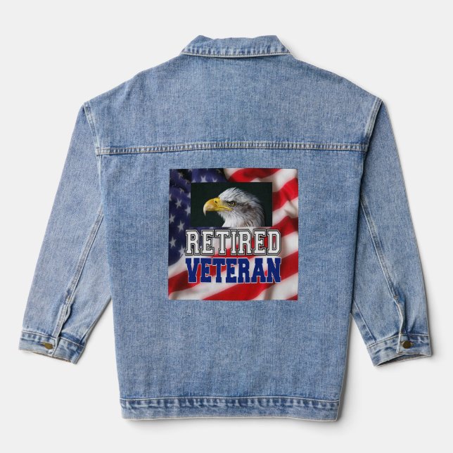 Remüder Veteran Jeansjacke (Rückseite)