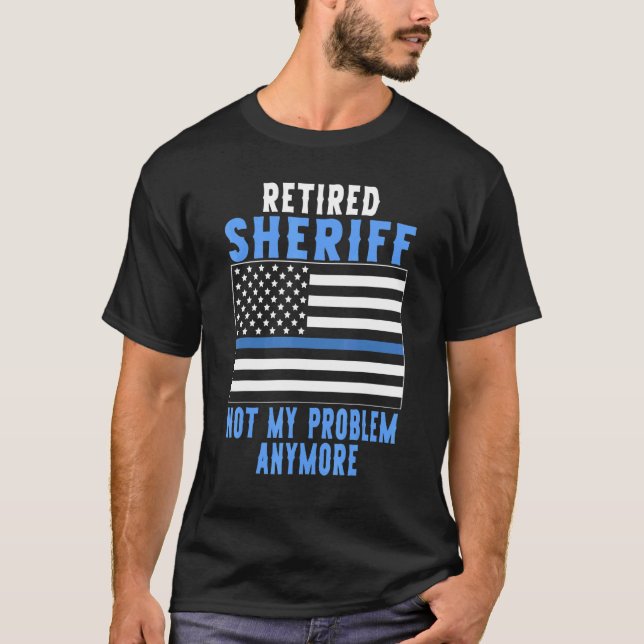 Remüff Sheriff Police Officer 1 T-Shirt (Vorderseite)
