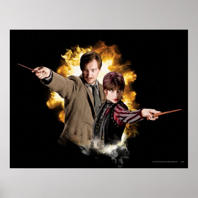 Remus Lupin und Nymphadora Tonks-Lupin Poster (Vorne)