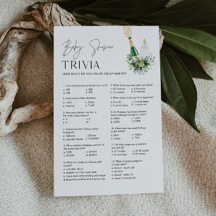 REMY Baby Trivia Baby Showspiel - Poppin Flaschen