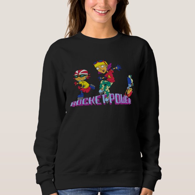 Ren and Stimpy Otto Reggie and Twister Skate Sweatshirt (Vorderseite)