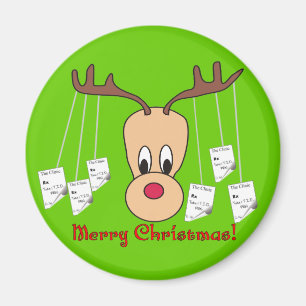 Ren-Apotheken-frohe Weihnachten Magnet