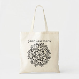 Ren-CartoonMandala Personalizable färben mich Tragetasche