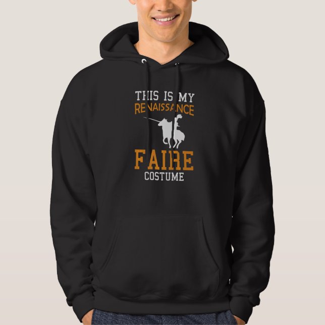 Ren Fair Saying Slogan This Is My Renaissance Fair Hoodie (Vorderseite)