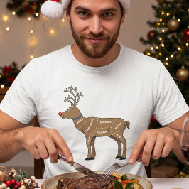 Ren-Fleisch für Weihnachten T-Shirt