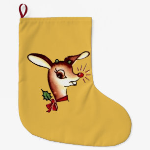 Ren-GoldweihnachtsStrumpf Großer Weihnachtsstrumpf
