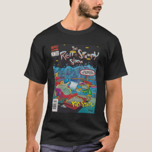 Ren und Stimpy Boxing Comic T-Shirt