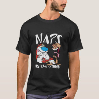 Ren und Stimpy Nickerchen reparieren alles, was Ba T-Shirt